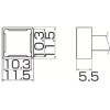 白光 こて先 クワッド 10.3mmX10.3mm T12-1202