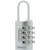 ABUS ナンバー可変式4段ダイヤル南京錠 145-4d 20 BK 145-4D20BK