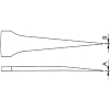 idealtek 耐酸耐磁ステンレスピンセット 120mm 先尖タイプ 耐酸耐磁ステンレスピンセット 120mm 先尖タイプ 2-SA-0-IT 画像2