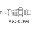 アネスト岩田 クイックジョイント(プラグ) AJQ-02PM