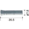 E‐FORCE コレットチャック(Φ6.0mm) ロータリー Φ6タイプ専用 DCB60