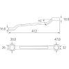 エビ 両口メガネレンチ 26X32mm 両口メガネレンチ 26X32mm OW2632 画像2