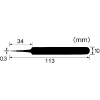 エンジニア ESDピンセット(極細タイプ) ESDピンセット(極細タイプ) PTZ-63 画像2