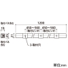 オーデリック LED間接照明 スリムタイプ ノーマルパワー 電源内蔵型 L1200タイプ 高演色LED 電球色 2700K 非調光タイプ 壁面・天井面・床面取付兼用 LED間接照明 スリムタイプ ノーマルパワー 電源内蔵型 L1200タイプ 高演色LED 電球色 2700K 非調光タイプ 壁面・天井面・床面取付兼用 OL291388R 画像2