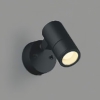 コイズミ照明 LEDスポットライト 防雨型 白熱球60W相当 散光配光 非調光 昼白色 ランプ付 サテンブラック AU54111