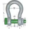 大洋 グリーンピンスタンダードシャックル バウ・ボルトナット 0.5t GPBB-0.5T
