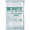 TRUSCO 小型ポリ袋 縦300X横200Xt0.05 200枚入 透明 A-2030