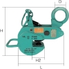日本クランプ 横つり・縦つり兼用型クランプ 横つり・縦つり兼用型クランプ ABJ-1.5-27 画像2