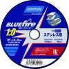 NORTON 切断砥石 ブルーファイヤー 107mm×1.0mm 10枚入り 2TWC107BF101P_set