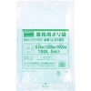 TRUSCO 業務用ポリ袋0.15×180L 5枚入 U-0180