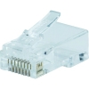 KLEIN Pass-Thruモジュラープラグ RJ45 CAT5E(10個入り) VDV826728A