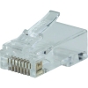 KLEIN Pass-Thruモジュラープラグ RJ45 CAT6(10個入り) VDV826729A