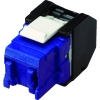 コーニング RJ45モジュラージャック ツールレスタイプ Cat5e 青 VOL-OCK5E-U-BL