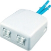 コーニング Cat5e RJ45モジュラージャック露出型アウトレットセット 4ポート VOL-SMB-4TK5