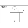 ブルク ヴェヒター ダイヤル式南京錠 “No.99” つる長 99Ni50HB-65SB ダイヤル式南京錠 “No.99” つる長 99Ni50HB-65SB 37491 画像2