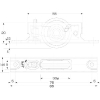 MK 鉄枠 上下アジャスト戸車 30mm A型 BR入 鉄枠 上下アジャスト戸車 30mm A型 BR入 N-44N-300 画像2