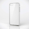 ELECOM iPhone SE 第3世代 ハイブリッドケース ガラス クリア PM-A22SHVCG1CR