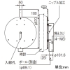 パナソニック 【販売終了】【受注生産品】片面ポール時計用取付金具 内照式用 φ800mm用 TCX808A