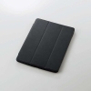 ELECOM iPad 第9世代/TOUGH SLIM LITE/フラップ付/ブラ TB-A21RTSLFCBK