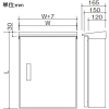 パナソニック #【受注取り寄せ品】直流接続箱 太陽光発電システム用 標準品 屋外用 最大入力電圧DC750V対応 入力用開閉器2P・10A×4回路 ステンレス製 【受注取り寄せ品】直流接続箱 太陽光発電システム用 標準品 屋外用 最大入力電圧DC750V対応 入力用開閉器2P・10A×4回路 ステンレス製 BPSV0047K 画像2