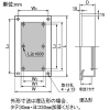 パナソニック 【受注生産品】盤用キャビネット 屋内用 NE型 埋込形 木製基板付 フカサ125mmタイプ 有効フカサ95mm 両扉 ヨコ300×タテ400mm 【受注生産品】盤用キャビネット 屋内用 NE型 埋込形 木製基板付 フカサ125mmタイプ 有効フカサ95mm 両扉 ヨコ300×タテ400mm BONF3412VK 画像2