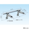 日晴金属 PCキヤッチャー 壁面用ブラケットタイプ 使用荷重150kg 固定奥行寸法250〜380mm 溶融亜鉛メッキ仕上 PCキヤッチャー 壁面用ブラケットタイプ 使用荷重150kg 固定奥行寸法250〜380mm 溶融亜鉛メッキ仕上 PC-BJ31 画像4