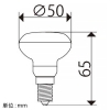 ビートソニック 【生産完了品】LED電球 レフ電球タイプ 《MINIREF50》 口金E17 LED電球 レフ電球タイプ 《MINIREF50》 口金E17 LDF66 画像2