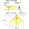 オーデリック 人検知カメラ モード切替型 ベース型 絶縁台型 防雨型 壁面取付専用 オフホワイト 人検知カメラ モード切替型 ベース型 絶縁台型 防雨型 壁面取付専用 オフホワイト OA253465 画像3