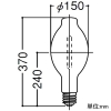 岩崎電気 セラミックメタルハライドランプ ≪FECセラルクスエースEX2≫ 水平点灯形 660W FECスタータ内蔵形 BH形 透明形 白色 E39口金 セラミックメタルハライドランプ ≪FECセラルクスエースEX2≫ 水平点灯形 660W FECスタータ内蔵形 BH形 透明形 白色 E39口金 M660CELSH2-W/BH 画像2