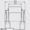 TERADA(寺田電機製作所) 埋込USB給電用コンセント 1ポート Type-A ホワイト 埋込USB給電用コンセント 1ポート Type-A ホワイト USB-R3707W 画像2