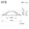 マサル工業 ガードマン2R 7号 2m ブラック ガードマン2R 7号 2m ブラック GR720W 画像2