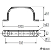 未来工業 両サドル RMモールペア用 20M用 両サドル RMモールペア用 20M用 RMPST-20M 画像2