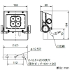 岩崎電気 LED投光器 《LEDioc FLOOD NEO》 屋外・屋内用 耐塩仕様 40クラス 超広角タイプ 電球色(2700K) 電源ユニット内蔵形 ダークグレイ LED投光器 《LEDioc FLOOD NEO》 屋外・屋内用 耐塩仕様 40クラス 超広角タイプ 電球色(2700K) 電源ユニット内蔵形 ダークグレイ ECF4040SW/LSAN8/DG 画像3