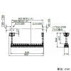 岩崎電気 普通粉じん防爆形LED照明器具 《LEDioc》 パイプ吊形 Hf32W×1灯用相当 高出力形 昼白色 適合電線管28 フロストタイプ 普通粉じん防爆形LED照明器具 《LEDioc》 パイプ吊形 Hf32W×1灯用相当 高出力形 昼白色 適合電線管28 フロストタイプ EDCL2021SA9F-28 画像2