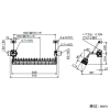 岩崎電気 普通粉じん防爆形LED照明器具 《LEDioc》 30°ブラケット形 Hf32W×2灯用相当 高出力形 昼白色 適合電線管16 フロストタイプ 普通粉じん防爆形LED照明器具 《LEDioc》 30°ブラケット形 Hf32W×2灯用相当 高出力形 昼白色 適合電線管16 フロストタイプ EDCL3041SA9F-16 画像2