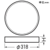 未来工業 ###【受注取り寄せ品】ミライハンドホール継枠 丸型 樹脂製 調整厚100mm 【受注取り寄せ品】ミライハンドホール継枠 丸型 樹脂製 調整厚100mm MHR-3045-100 画像2