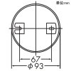 DAIKO LED小型シーリングライト 天井取付専用 ランプ付 白熱灯60W相当 調光タイプ LEDユニットフラット形4.3W 口金GX53-1 昼白色 黒 LED小型シーリングライト 天井取付専用 ランプ付 白熱灯60W相当 調光タイプ LEDユニットフラット形4.3W 口金GX53-1 昼白色 黒 DCL-5457WBE 画像2