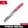 ミルウォーキー milwaukee TORCH 金工用カーバイドレシプロソーブレード 8TPI 229mm(3本パック) 48-00-5302