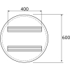 日本緑十字社 ドウロ304 AL 自動車通行止め ドウロ304 AL 自動車通行止め 133620 画像2